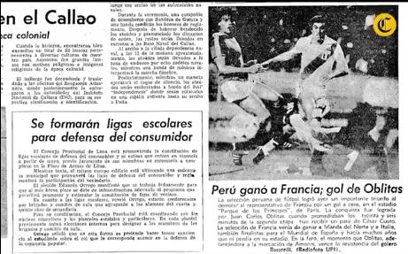 Así informó El Comercio