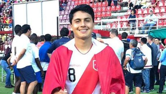 Jairo Concha fue la revelación del Descentralizado 2018 y es la gran figura de la Sub 20 que buscará su clasificación mundialista en Chile. Su meta es la selección mayor. (Foto: Instagram)
