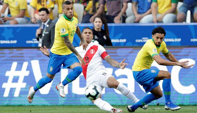Brasil vs. Perú: por Copa América. (Foto: AFP)