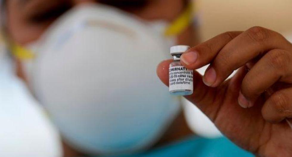Se conoció que los menores recibirán dosis de la vacuna de Pfizer. (Foto: EFE/Gustavo Amador)