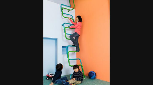 Saca tu lado infantil con estas escaleras inspiradas en niños - 3