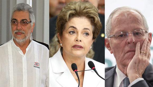 Los casos de Fernando Lugo, de Dilma Rousseff y el de Pedro Pablo Kuczynski son tres de los que más han trascendido en los últimos años. (Foto: Getty Images, vía BBC Mundo).