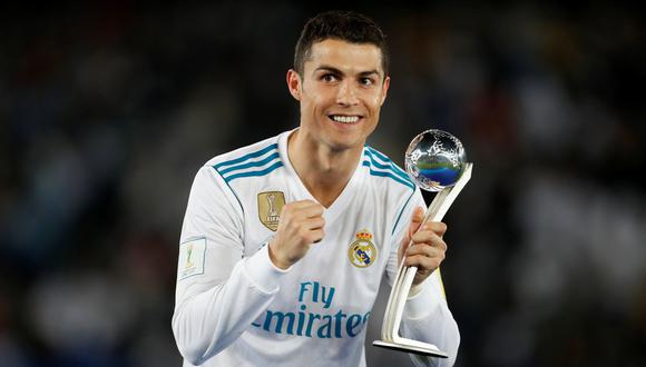 Cristiano Ronaldo, goleador histórico del Mundial de Clubes, conversó brevemente con la prensa luego de coronarse bicampeón del certamen realizado por la FIFA. (Foto: AFP)