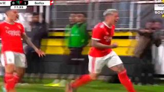 ¡Golazo de Enzo Fernández! Argentino puso el 2-0 en el Benfica - Varzim por Copa Taca