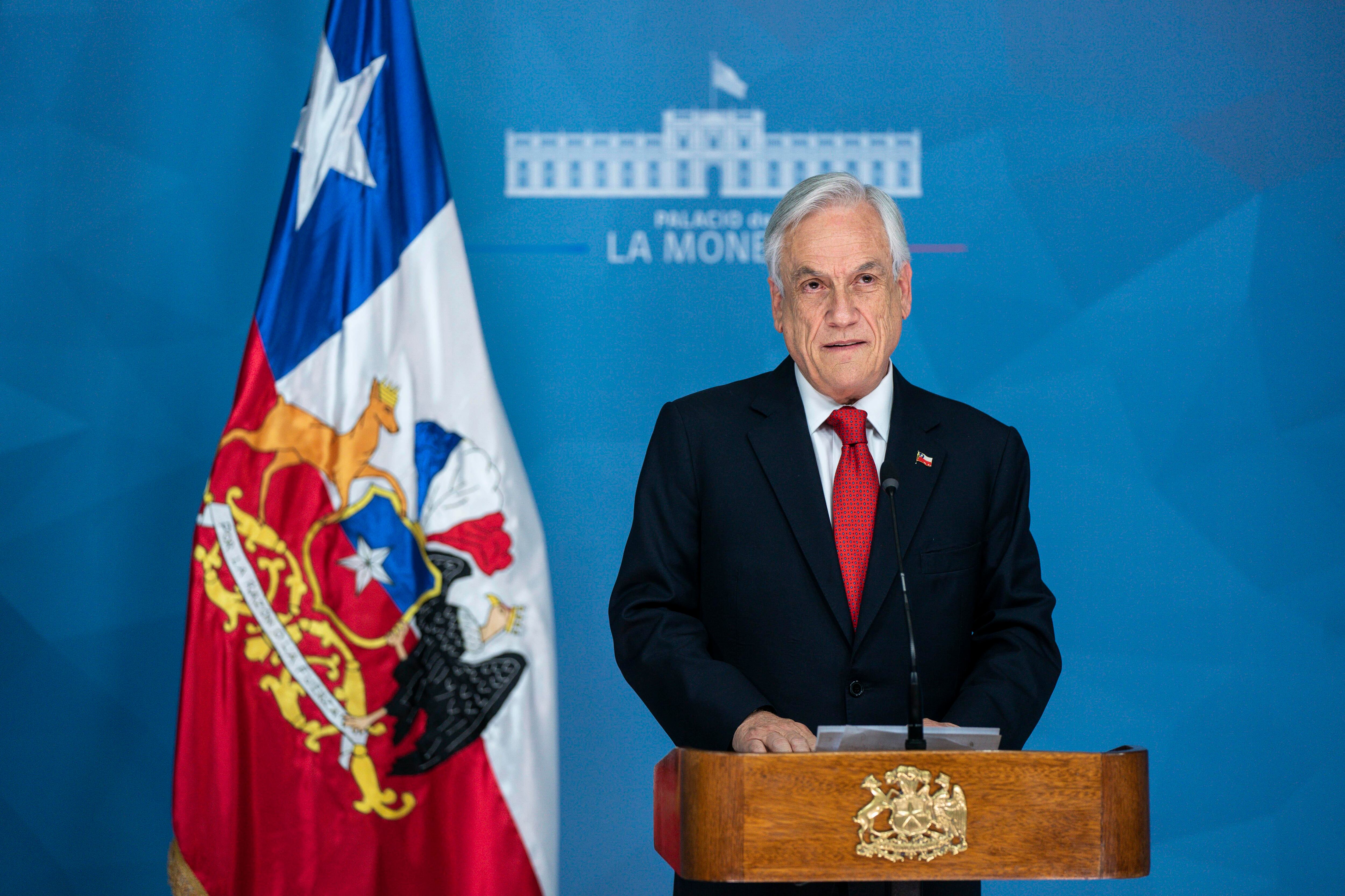 Sebastián Piñera, presidente de Chile. (AFP).