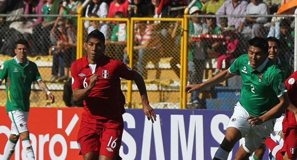 Juan Carlos Mariño fue el último jugador peruano en anotar en La Paz | Foto: EFE