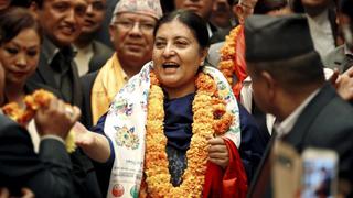 Nepal elige por primera vez como presidenta a una mujer