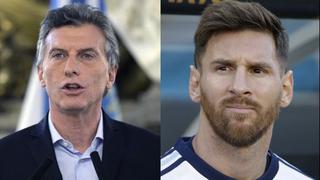 Macri tras diálogo telefónico con Messi: "Hay que cuidarlo"