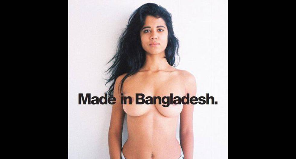 El anuncio critica las pésimas condiciones de las fábricas de productos estadounidenses en otros países (Foto: American Apparel)