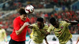 Colombia perdió 2-1 ante Corea del Sur en amistoso internacional por fecha FIFA