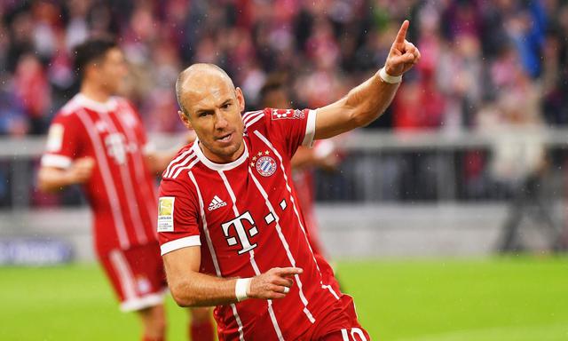 Robben es delantero del Bayern Munich con 33 años. (Foto: AFP)