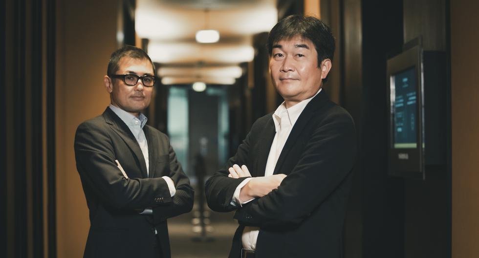 Fujimoto (derecha) y Hachiya (izquierda) señalan a nuestro suplemento que se espera expandir las ventas a mediano plazo. (Foto: Joel Alonzo/GEC)