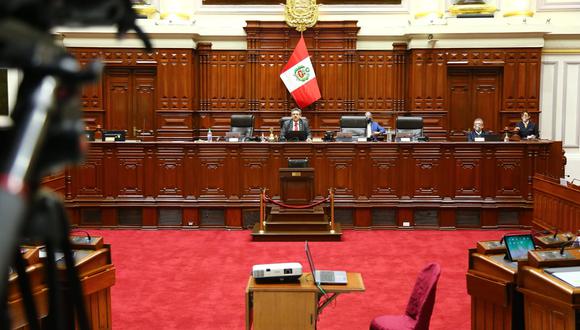 Sesión del pleno se retomará este lunes, a las 9 de la mañana. (Foto: Congreso)