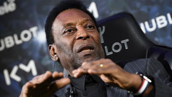 Pelé reveló que le extirparon una lesión sospechosa en el colon derecho. (Foto: AFP)