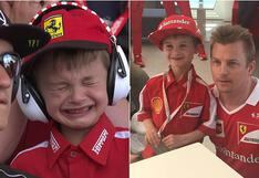 Fórmula 1: emotivo gesto de Ferrari y Kimi Raikkonen nominado a los Premios Laureus