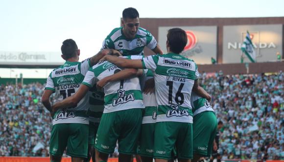 Santos Laguna vapuleó por 3-0 a Juárez por la segunda jornada del Apertura 2019 de la Liga MX | Foto: Santos Laguna