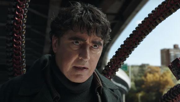 Alfred Molina es el actor que interpreta al Dr. Otto Octavius, el villano que es mejor conocido como Doctor Octopus (Foto: Spider-Man: No Way Home / Sony Pictures)
