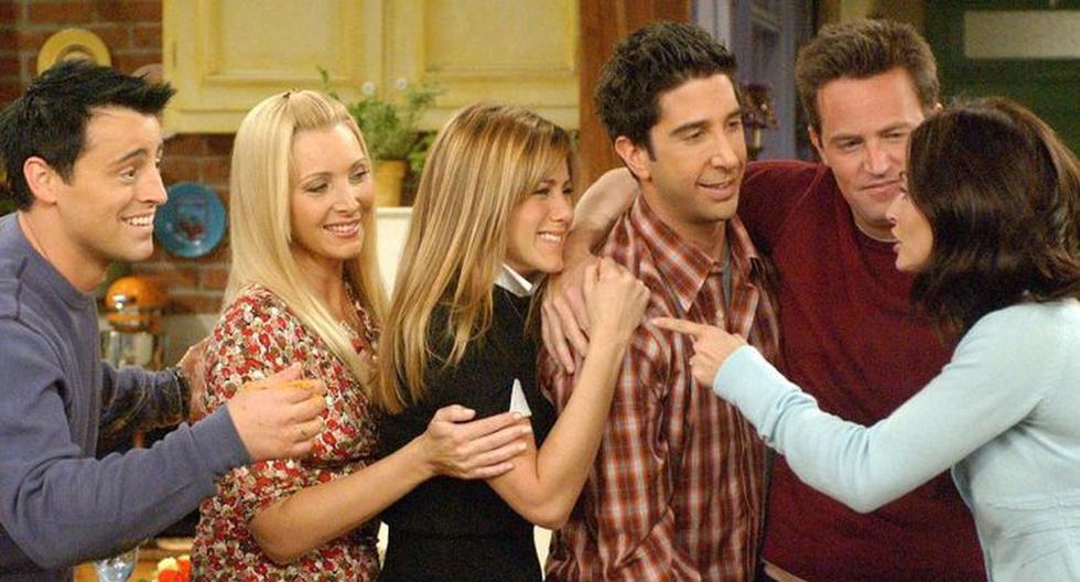 Elenco principal de 'Friends' (Foto: NBC)