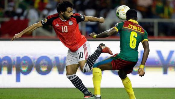 Mo Salah, delantero estrella de Egipto. (Foto: AP)