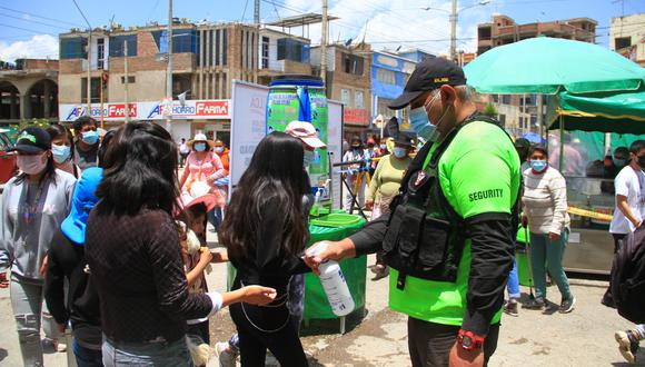El aforo y la vacunación completa será regulada en ciudades como Huancayo, donde se realizan ferias y diversos eventos que congregan bastante gente. (Foto: GEC)