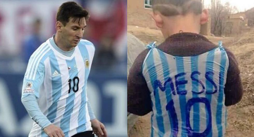 Internet se moviliza para conseguirle a este niño una camiseta de Messi  real
