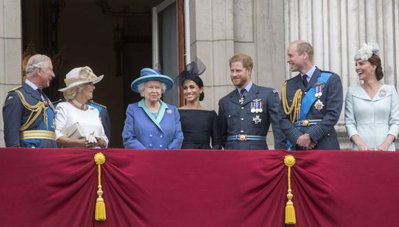 Reina Isabel II convoca una reunión para abordar el futuro del príncipe Harry y Meghan Markle | Foto: AFP