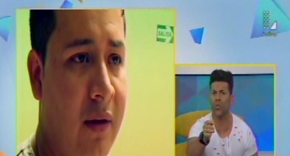 \'Tomate\' Barraza y Ronny García protagonizaron una acalorada discusión en vivo. (Foto: Captura)