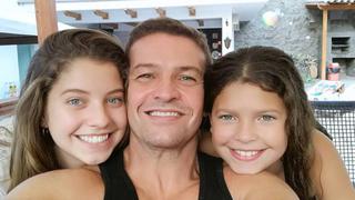 Facebook: Orlando Fundichely y el amoroso elogio a sus hijas con Karina Rivera