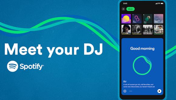 Spotify: así es el DJ con inteligencia artificial que te elegirá las canciones según tu gusto musical. (Foto: Spotify)