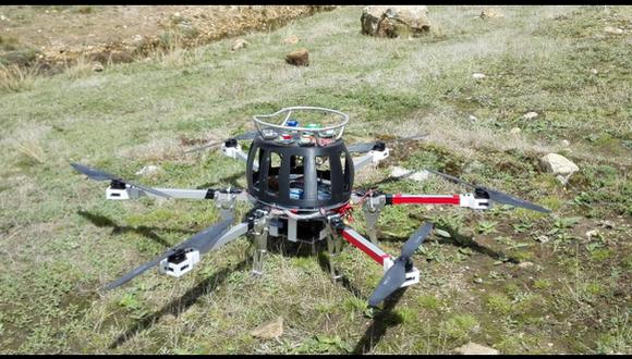 El dron que calcula la contaminación en zonas de difícil acceso