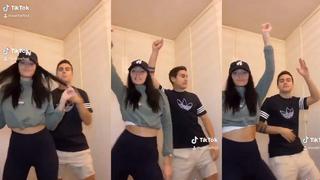 Paulo Dybala hace su mayor esfuerzo al lado del sensual baile de su novia Oriana en Tik Tok [VIDEO]
