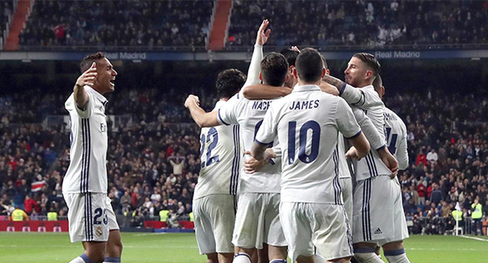 Real Madrid tuvo que esperar hasta el minuto 92 para sellar la victoria. (Foto: EFE)
