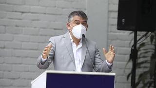 Julio Guzmán: “Comprendo que la gente tenga la percepción” de que es un Gobierno Morado