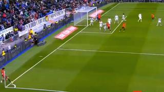 Real Madrid recibió gol a los 38 segundos de iniciado el duelo