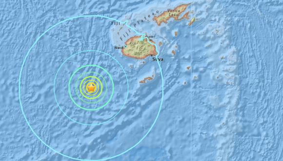 Sismo de magnitud 7.2 genera alerta de tsunami en islas Fiyi