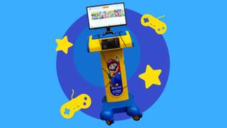 La estación de juego de Nintendo y Starlight para que los niños hospitalizados puedan disfrutar de sus juegos favoritos 