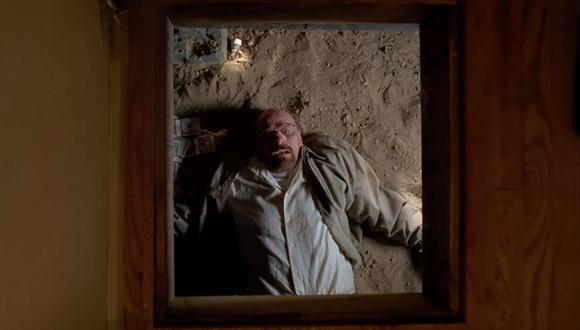 Walter White (Bryan Cranston) en una de sus escenas más perturbadoras de "Breaking Bad". Foto: AMC.