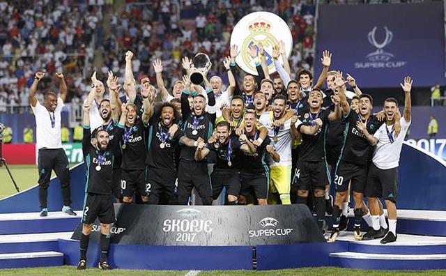 Real Madrid 2-1 Manchester United por la Supercopa de Europa 2017 | Foto: Agencias