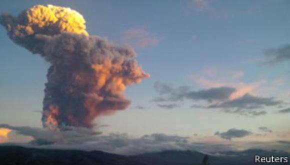 Se reactiva el volcán Tungurahua en Ecuador