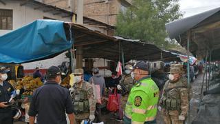 Cajamarca: Ejército y PNP resguardan mercados para evitar contagio de coronavirus | FOTOS