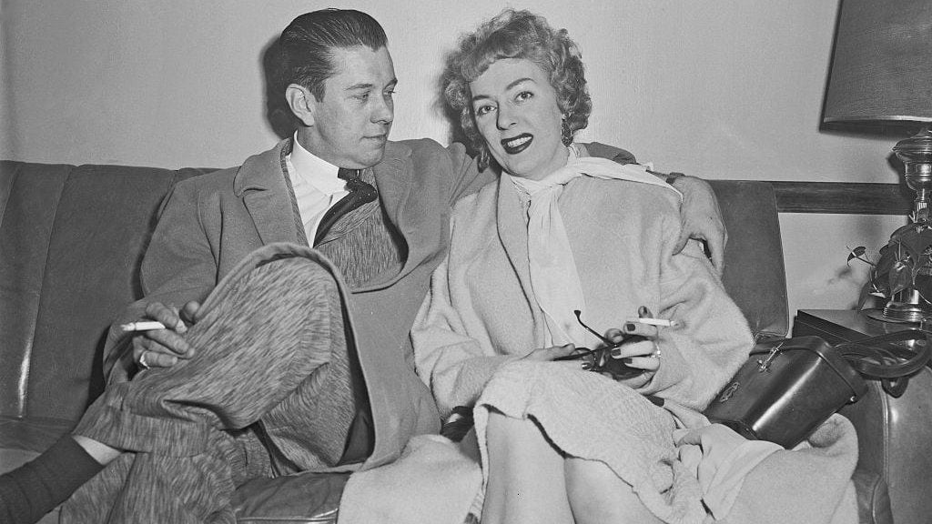 Christine Jorgensen with Howard Knox.