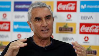 Juan Carlos Oblitas brindó conferencia de prensa sobre la selección peruana