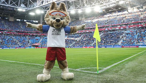 Zabivaka is the Russia 2018 mascot. (Photo: Getty Images)