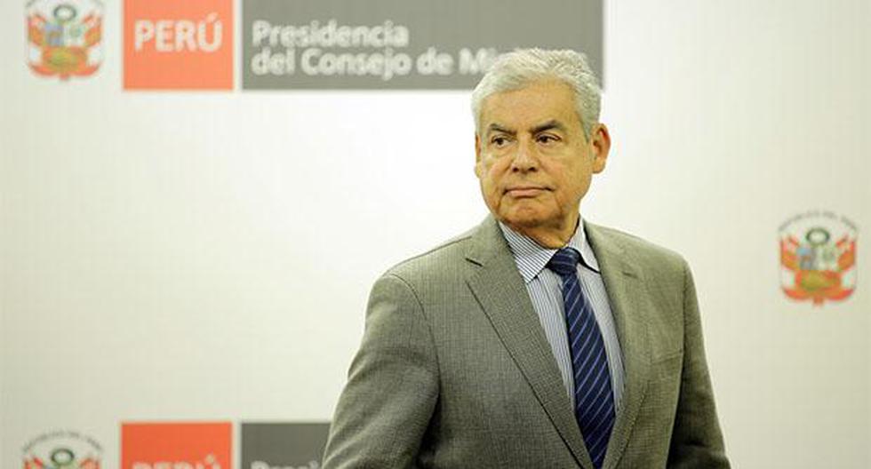Jefe del Gabinete Ministerial, César Villanueva, participó en el Consejo de Ministros luego de resultados a boca de urna del Referéndum 2018. (Foto: Agencia Andina)