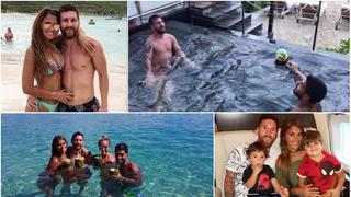 Lionel Messi volvió a Barcelona: las postales de su luna de miel al lado de su bella esposa