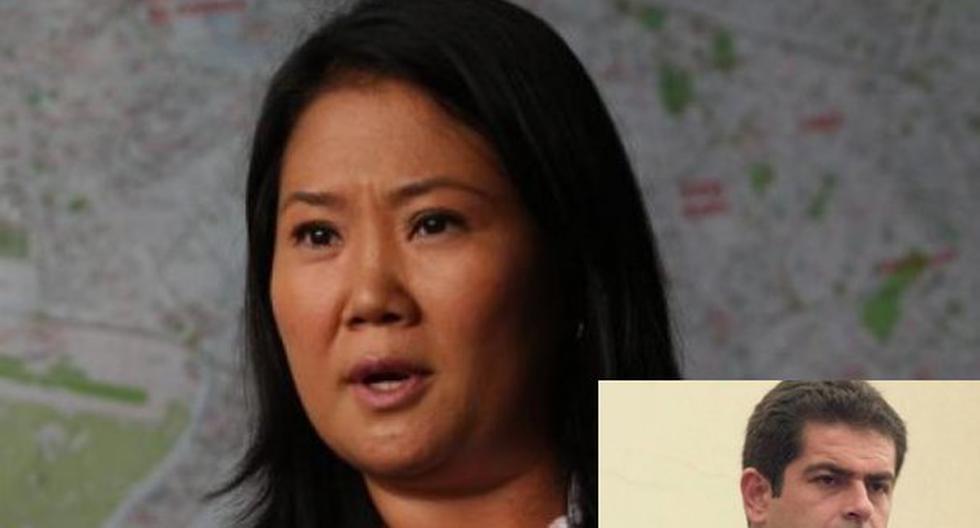 Keiko Fujimori criticó al gobierno por fuga de Belaunde Lossio. (Foto: Medios)