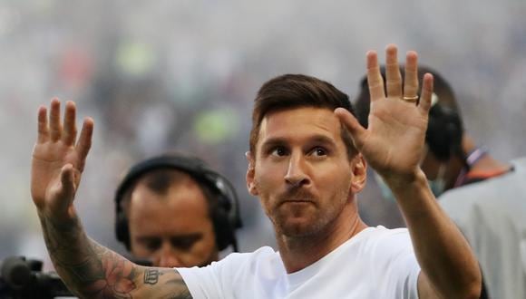 Lionel Messi se estrenó en el duelo del PSG vs. Reims. (Foto: Reuters)