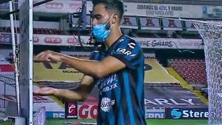 A usar mascarilla: el festejo de gol con gran mensaje de jugador de Querétaro | VIDEO