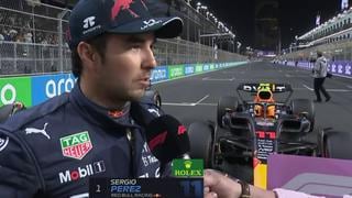 ‘Checo’ Pérez consiguió su primera ‘pole position’ en la Fórmula 1 en Arabia Saudí 