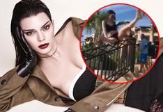 Kendall Jenner sufre aparatosa caída y video se vuelve viral